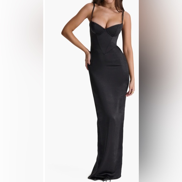 House of CB Dresses & Skirts - House of CB - Stefania corset dress black size L+ new